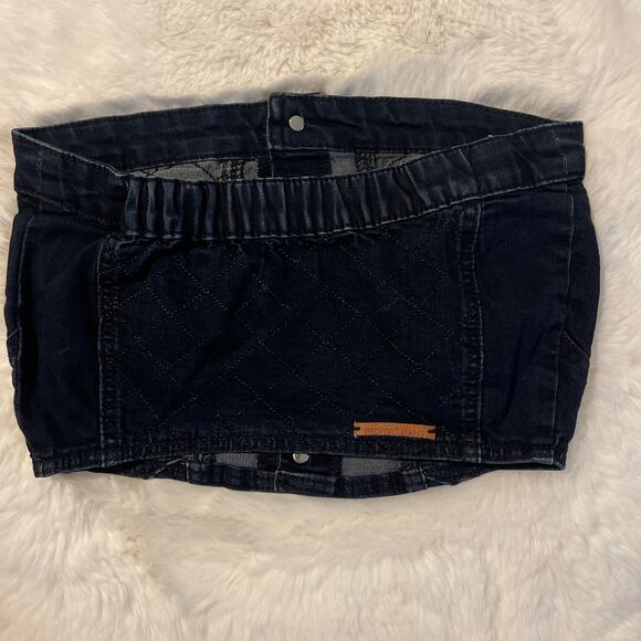 Redfox Premium Denim Jean Crop Top and Skirt set size S - Picture 6 of 8